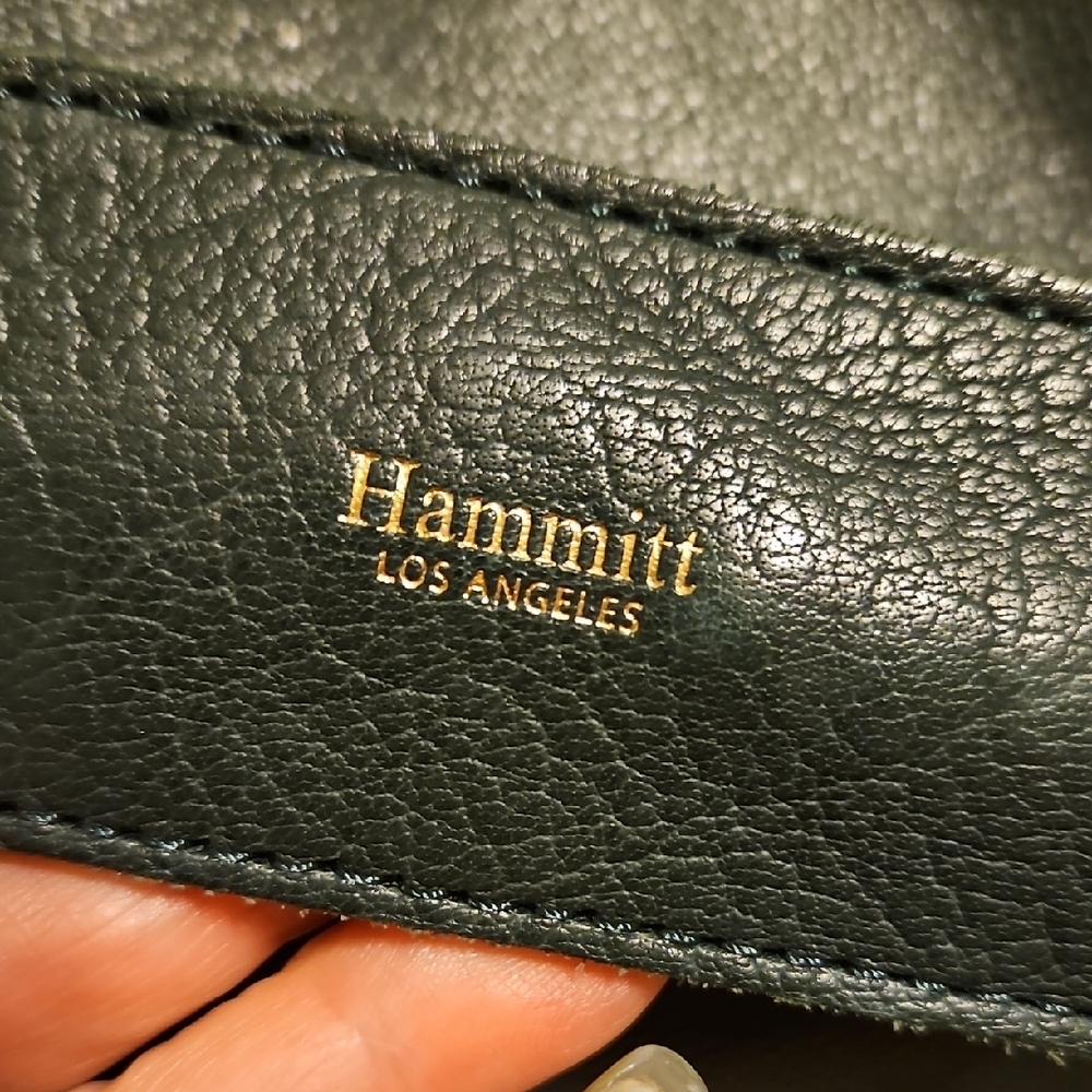 Hammitt Daniel Medium in Dark Green Leather - Picture 2 of 9